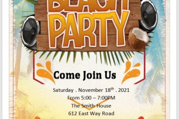 Party Invitation Flyer Template 10